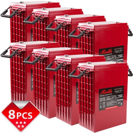 Rolls S6-460AGM 48V 22.08kWh Battery Bank AGM Deep Cycle