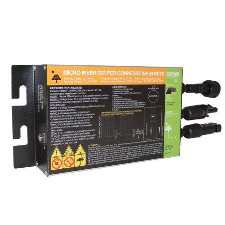 Topsolar GMI500 500W 230Vac Plug & Play grid-tied Micro Inverter