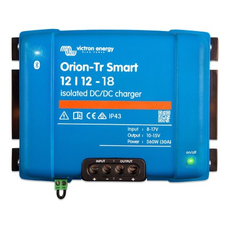 Victron Energy Orion-Tr Smart 12/12V 18A 220W DC-DC Charger Isolated with Bluetooth