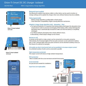 Victron Energy Orion-Tr Smart 12/24V 15A 360W Isolated DC-DC Charger with Bluetooth