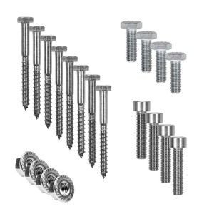 Adjustable Mounting kit h30mm 1 Panel with brackets