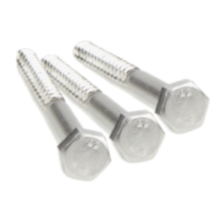 DIN 571 UNI 704 A2 Stainless steel hexagonal head screw 8x80mm
