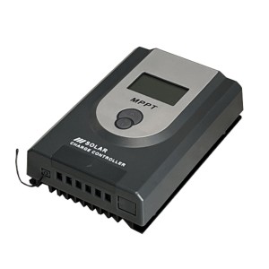 20A 12/24V MPPT Solar Charge Controller with display and 2 USB outputs