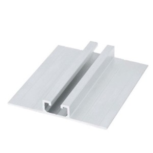 Aluminum solar mounting rail for trapezoidal sheet roofs 3100mm
