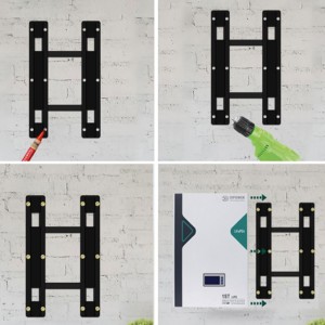 Battery 51.2V 106Ah (16S1P) LiFePo4 48V 5.12KWh 3000-6000 cycles