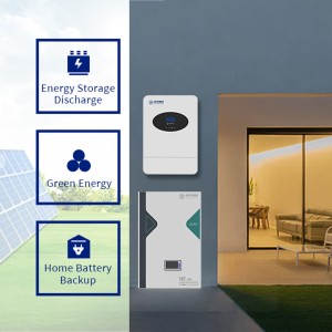Battery 51.2V 106Ah (16S1P) LiFePo4 48V 5.12KWh 3000-6000 cycles