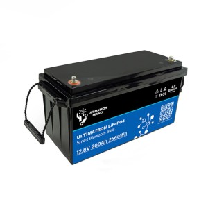 Ultimatron LiFePO4 12V 200Ah UBL-12-200-PRO 12.8V Lithium Battery BMS Smart Bluetooth 2560Wh