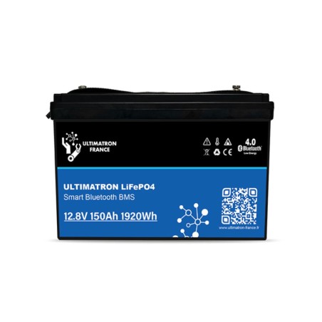 Ultimatron LiFePO4 150Ah 12.8V UBL-12-150-PRO Smart BMS Lithium Battery 1920Wh