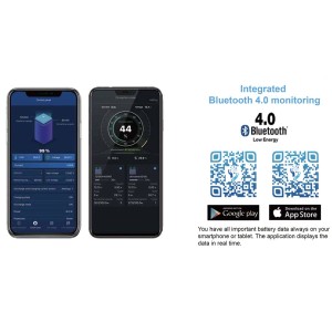 Ultimatron LiFePO4 48V 100Ah UBM-48-100 METAL+HEAT 51.2V Lithium Battery BMS Smart Bluetooth 5120Wh