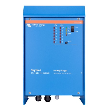 Victron Skylla-i 24/80/2 Battery charger 24V 80A two outputs 80A + 4A battery bank 400/800Ah