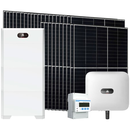 Three-phase 12kW Kit with Huawei 10kW Inverter and 15kWh Lithium Battery