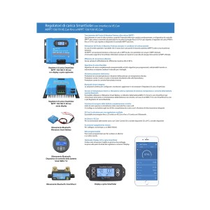 Victron SmartSolar MPPT 150/70-Tr 12/24/48V 70A VE.Can Solar Charge Controller