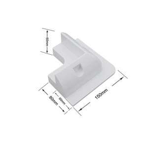 7 angular supports set for mounting photovoltaic panel on Camper Van Boat