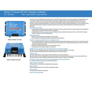 Victron Orion-Tr Smart 24/12-20 20A 240W Isolated DC-DC Charger with Bluetooth