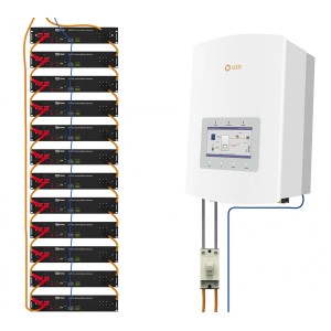Solis 6kW Dyness Battery 28.8kWh ON-GRID CEI-021 Single-phase storage system photovoltaic kit