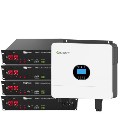 Growatt 6kW Dyness Battery 9.6kWh OFF-GRID Single-phase storage system photovoltaic kit